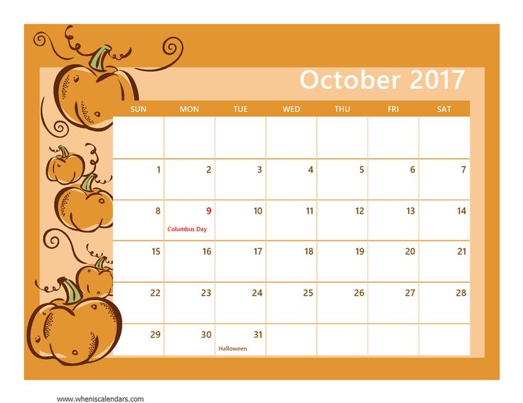 Free 2017 Printable Calendar! - Free Pretty Things For You