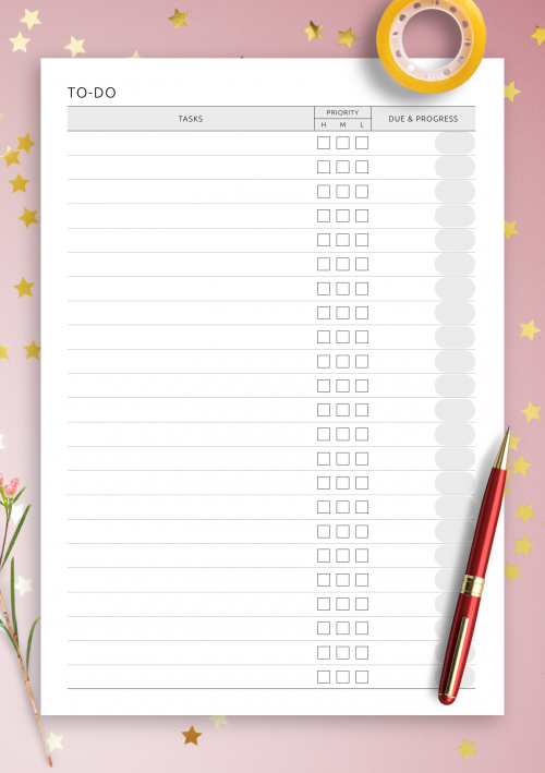 Download Planner Templates Free and Paid