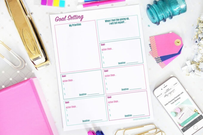 printable planner pages for 3 ring binder
