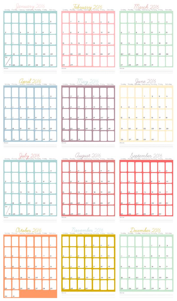 Printable Planner Pages to Print and Use In a 3 Ring Binder