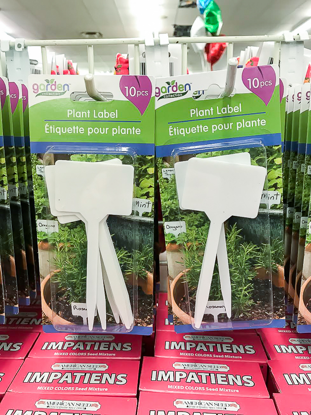 Easy Dollar Tree Herb Markers and Free Printable | Little House of ...