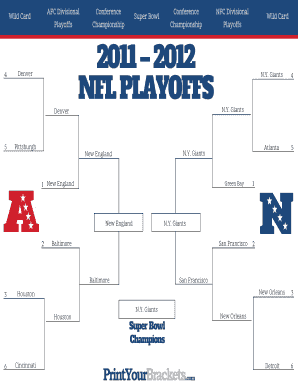 Fillable Nba Playoff Bracket - Fill and Sign Printable Template Online