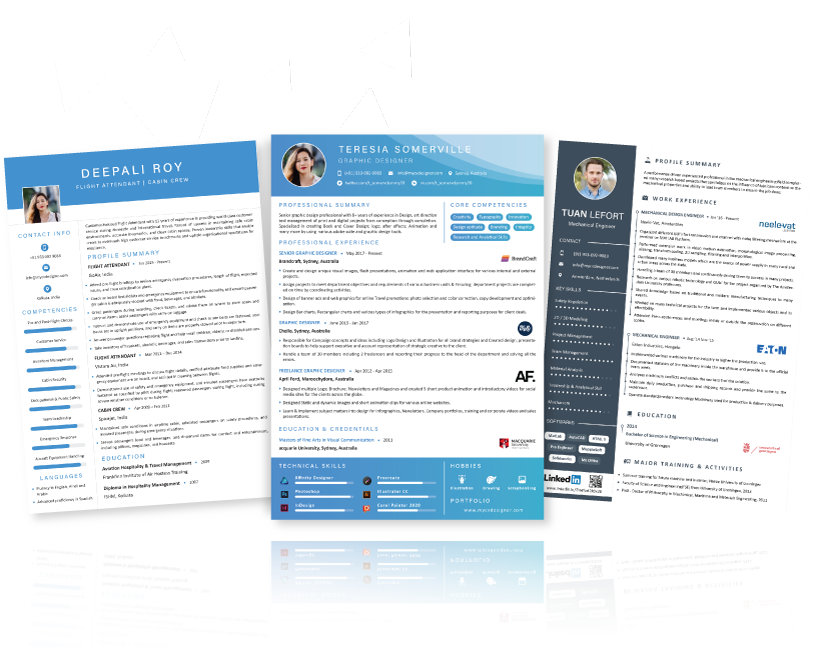 printable pocket resume