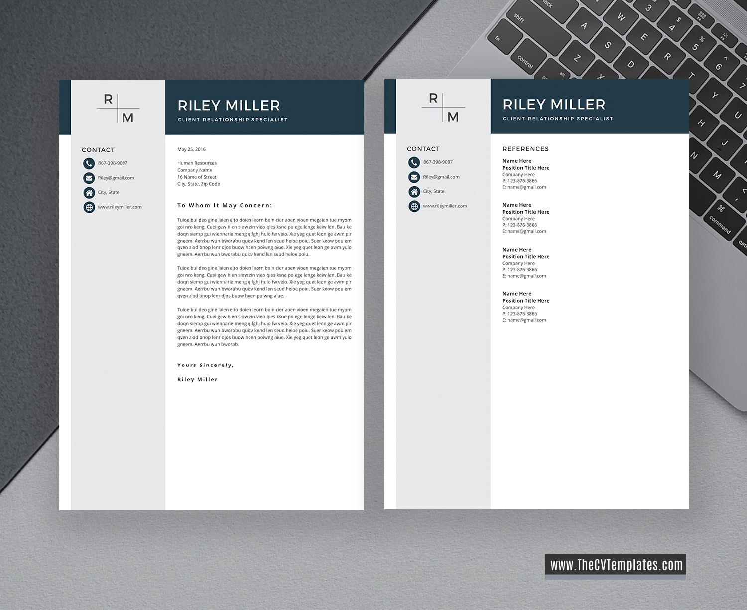 3 IN 1 CV BUNDLE, Professional CV Templates for MS Word, Modern ...