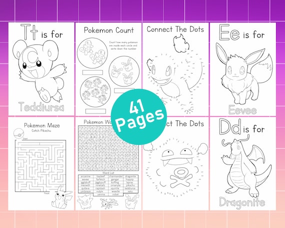 printable pokemon mazes