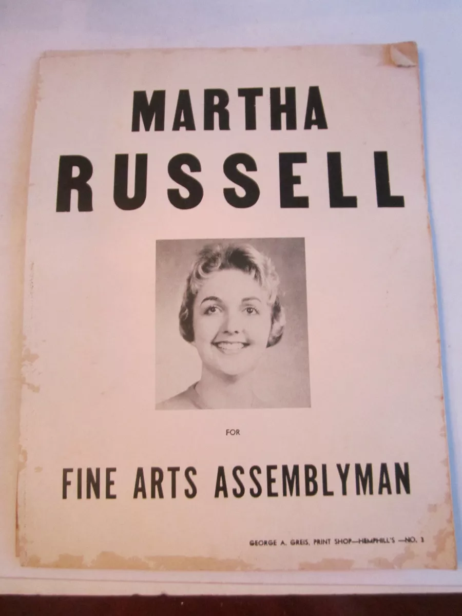 Students for Kennedy Political Poster Print