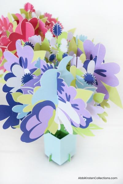 printable pop up flowers