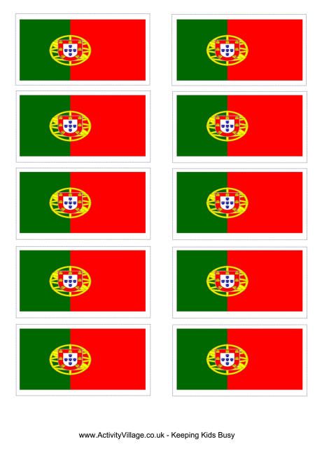 printable portuguese flags