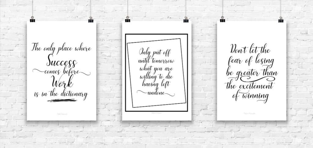 12 Free Printable Quotes To Motivate You When You Feel Like Giving ...