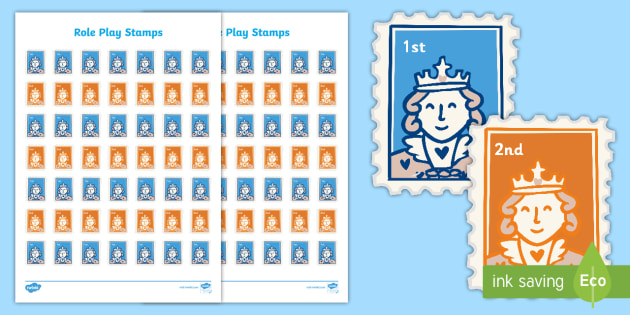 printable postcard stamps