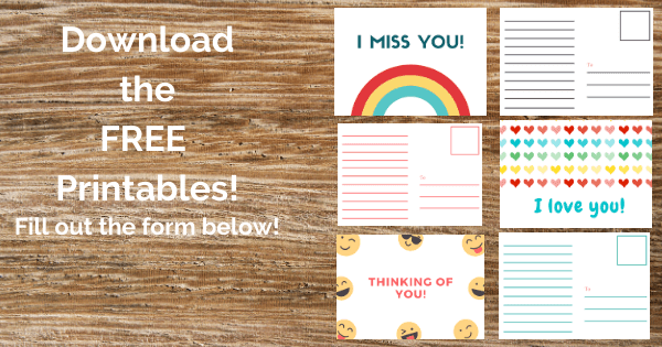 Free Postcard Templates for Kids - The Inspired Treehouse