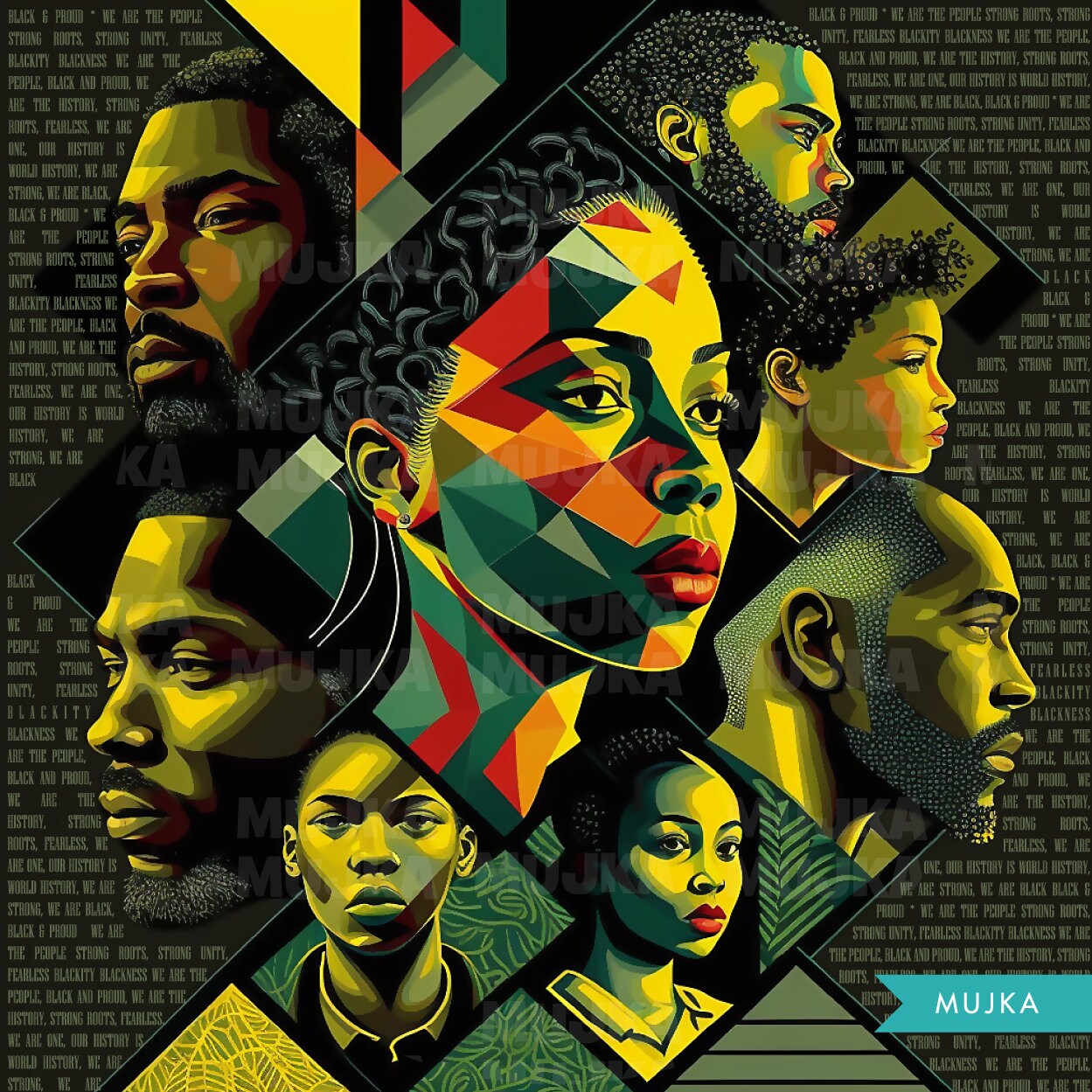 Free Printable Black History Month Posters Free Printable Black History Month Posters