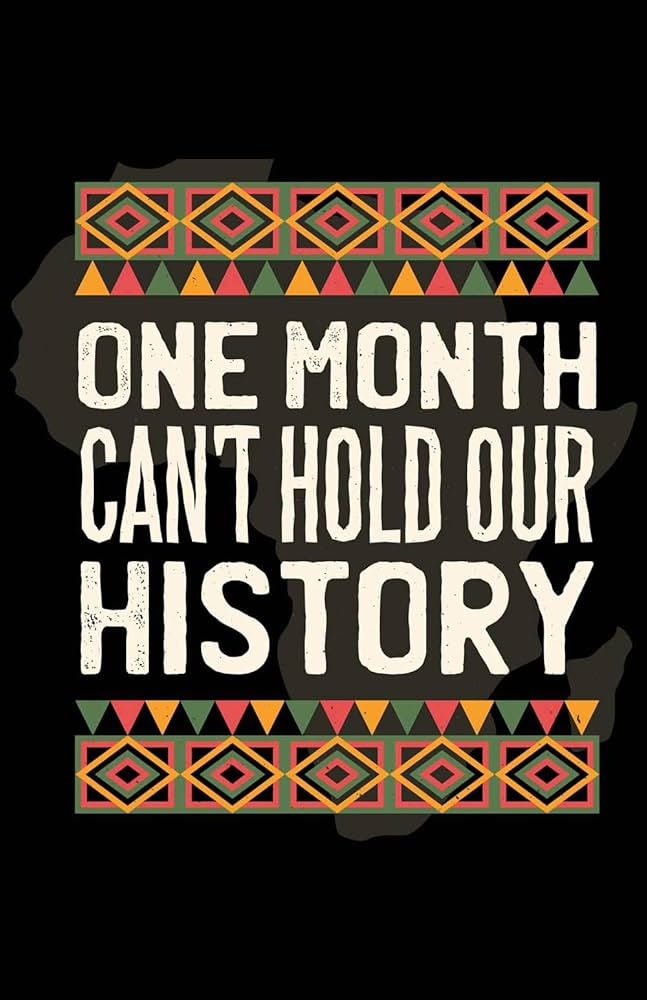 Black History Month Cant Hold Our History 11 x 17 Inch Poster