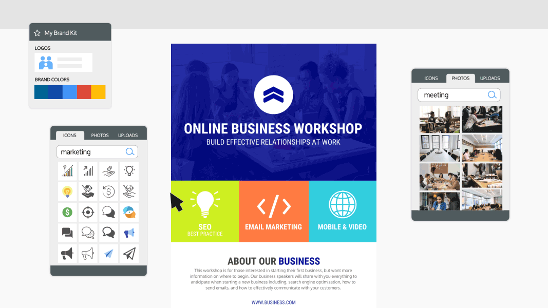 Free Online Poster Maker | Design Custom Posters | Venngage