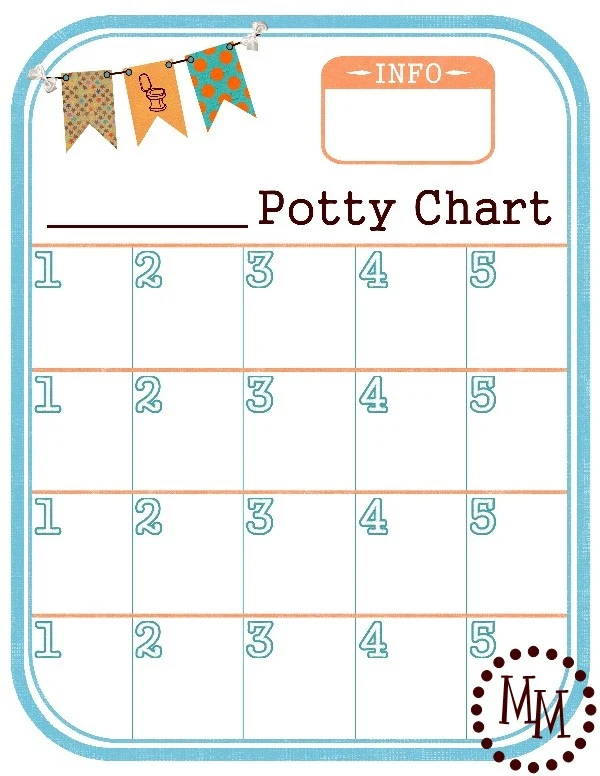potty chart Archives - The Scrap Shoppe