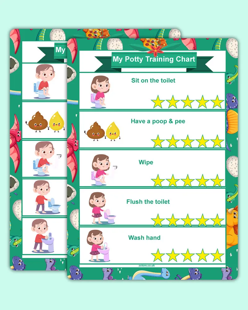 Full Guide Potty Training Reward Chart for Sale 2022 - Zstore Uk