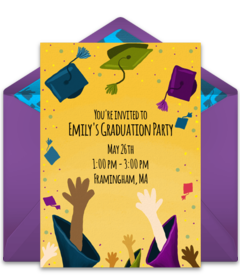 Graduation Invitations - Preschool | Punchbowl