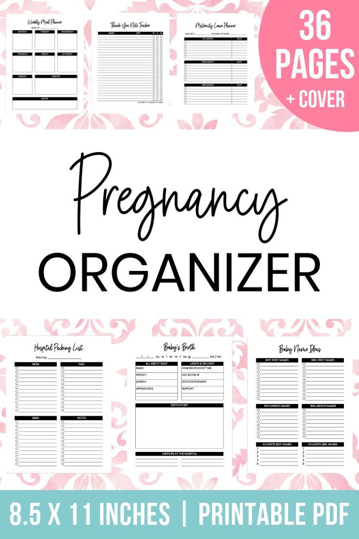 printable pregnancy journal