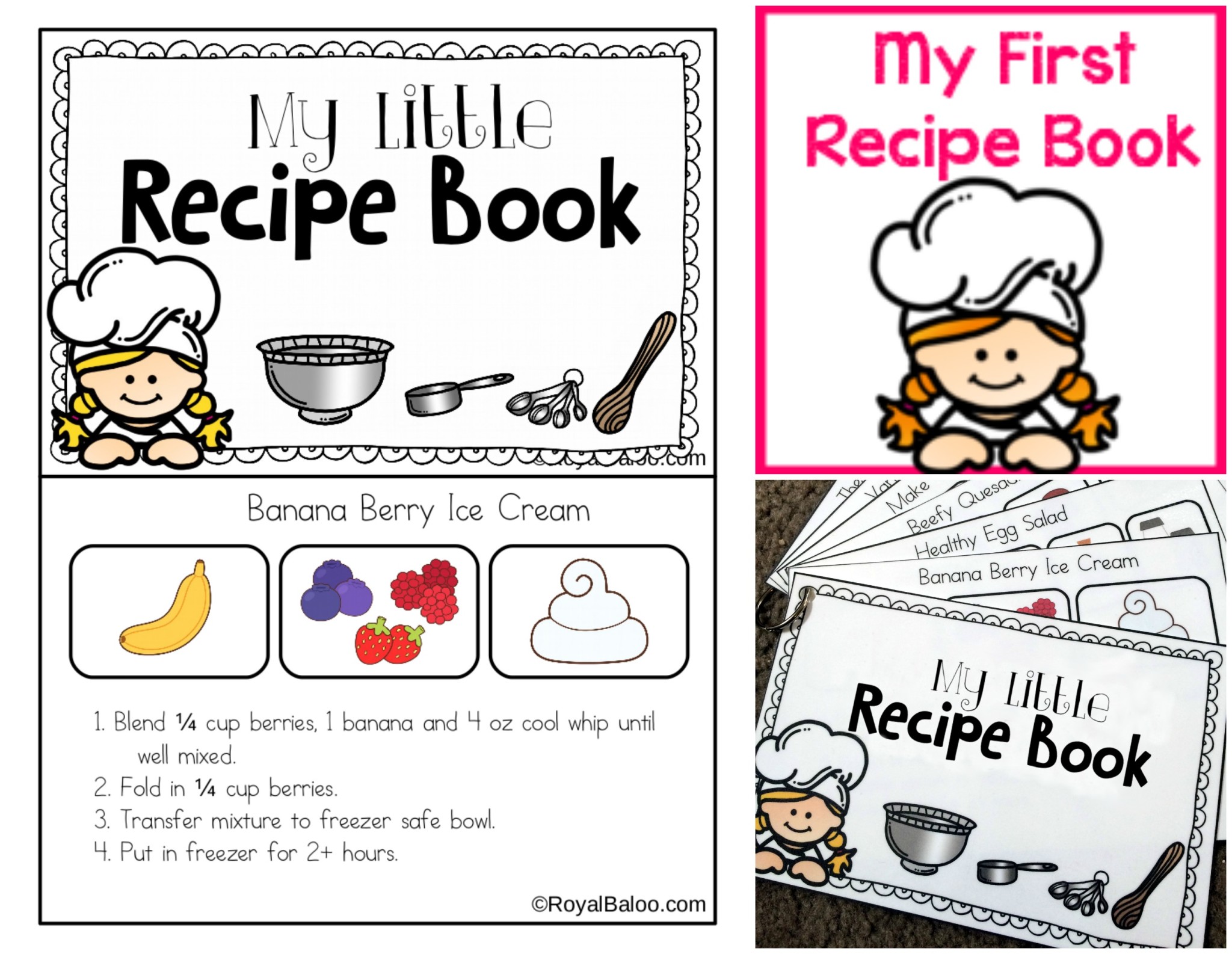 printable preschool recipes