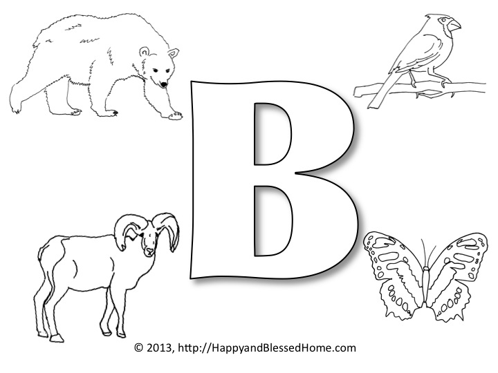 Letter B Worksheets - Letter B Worksheets For Preschoolers ...