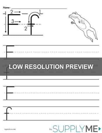 printable preschool worksheet letter j