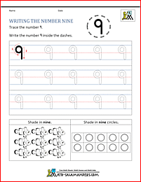 printable preschool worksheet number 6