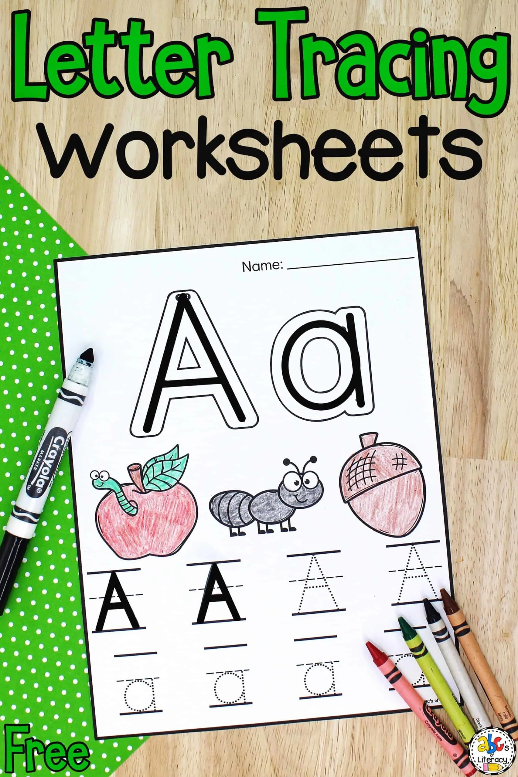 Letter Tracing Worksheets: Free Printable Preschool Worksheets
