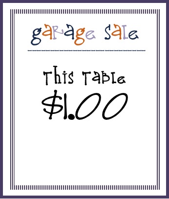 Sweet Sewn Stitches: Thursday Threads: Successful Garage Sale ...