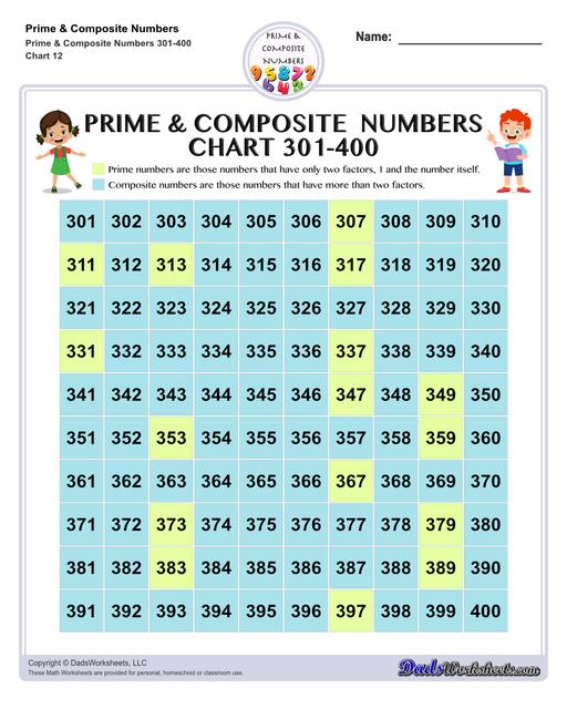 Free printable prime numbers list, Download Free printable prime ...