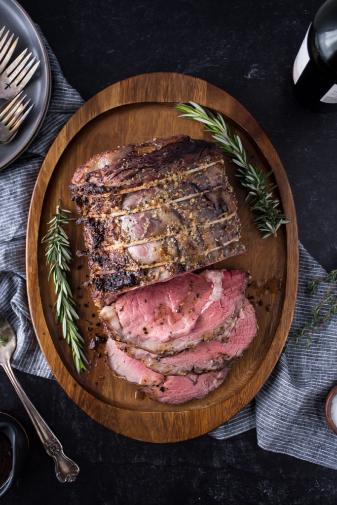 Garlic-Crusted Prime Rib - Kitchen Joy