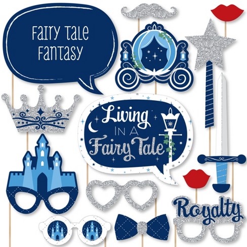 printable princess photo booth props