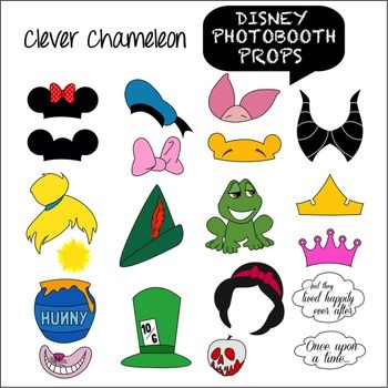 printable princess photo booth props