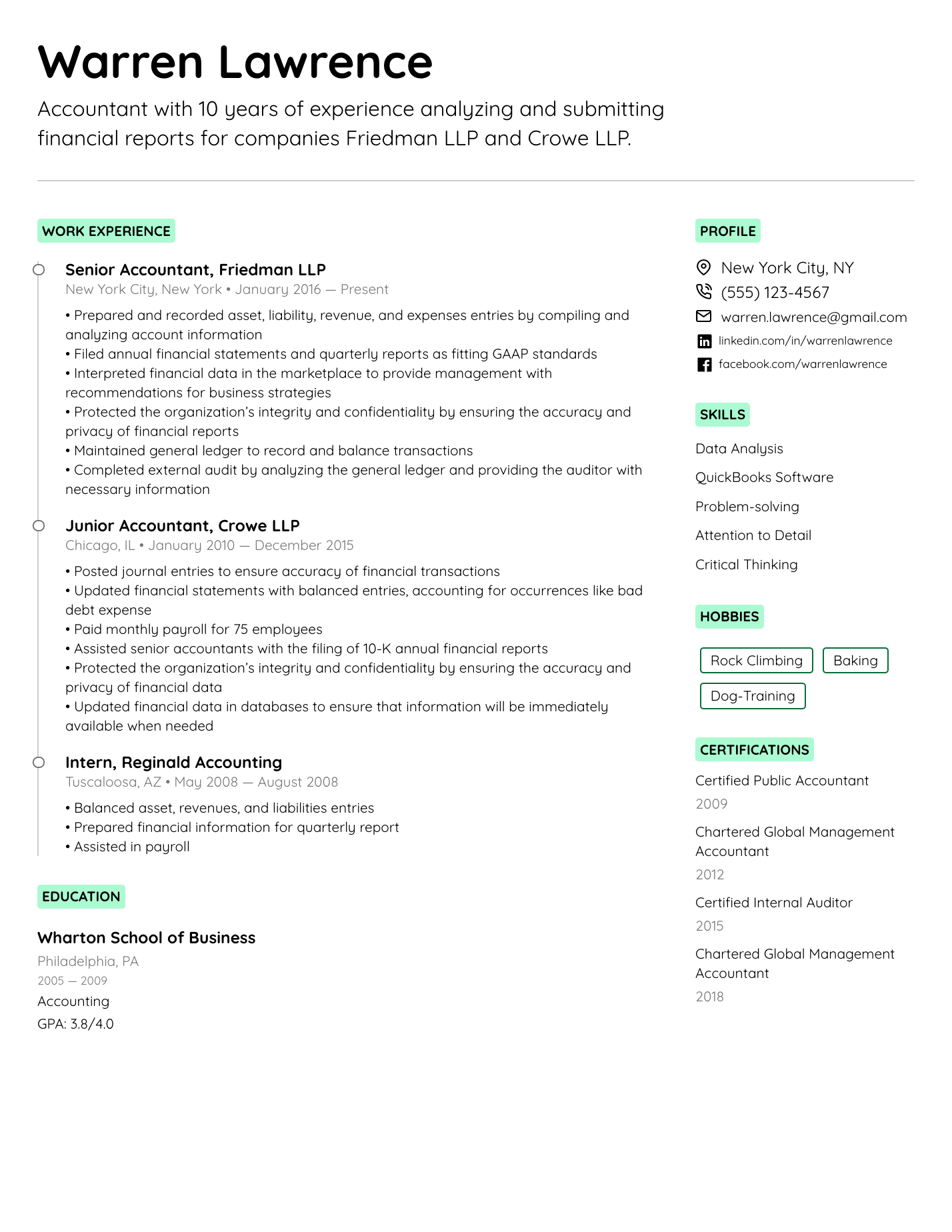 Printable Resume Templates &  Formats for 2022 | Easy Resume