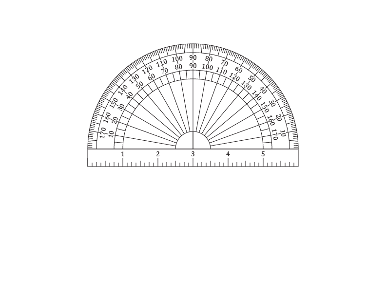 Printable Protractors