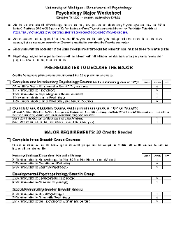 printable psychology worksheet