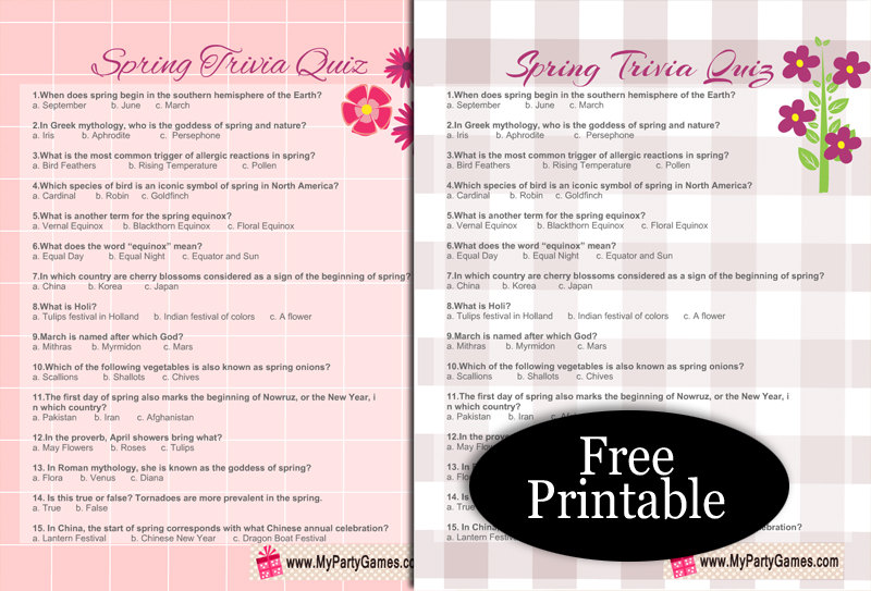 printable pub quiz questions and answers