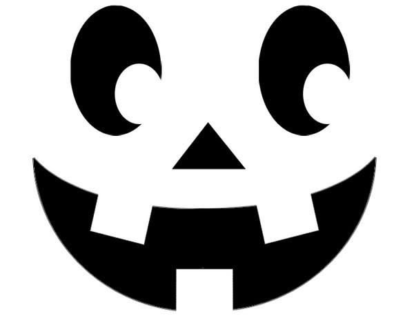 printable pumpkin eyes and mouth
