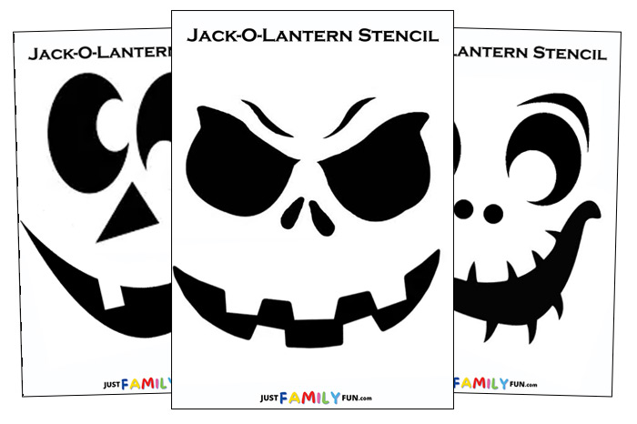 25 Free Printable Halloween Pumpkin Stencils | Just Family Fun