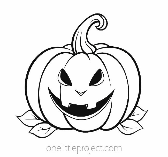 printable pumpkins to color