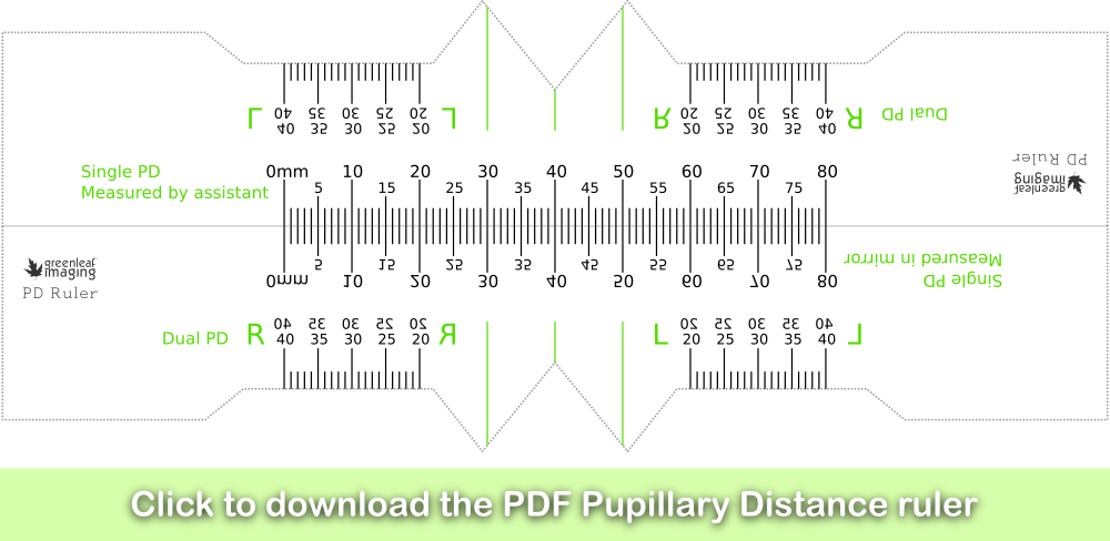 GreenLeaf Imaging | Blog | Free Printable PD (Pupillary Distance ...