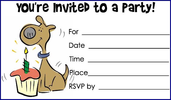 Editable Puppy Birthday Invitation Dogs Birthday Party Invite Pink ...