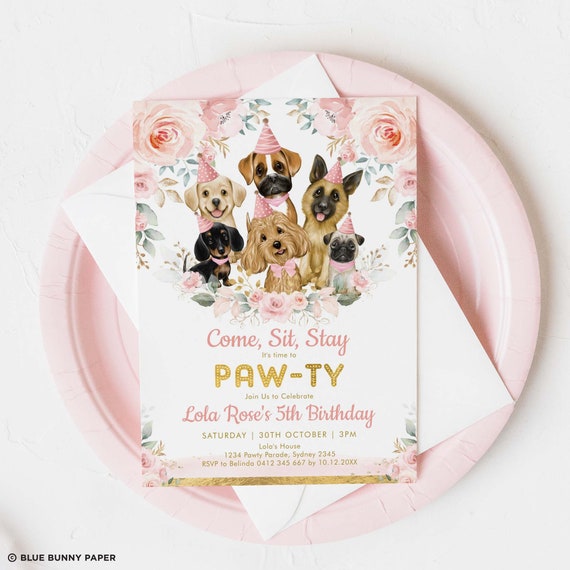 Puppy Party Ideas - About a Mom