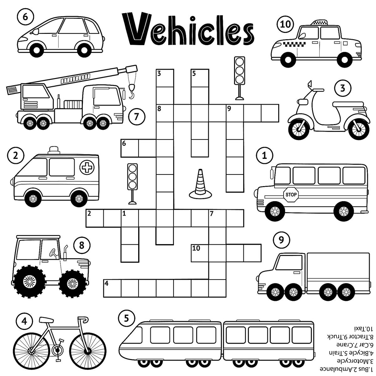 Crossword Puzzles for Kids: Fun &  Free Printable Crossword Puzzle ...