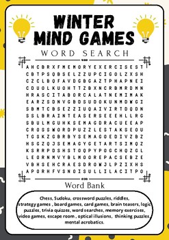 printable puzzles and quizzes