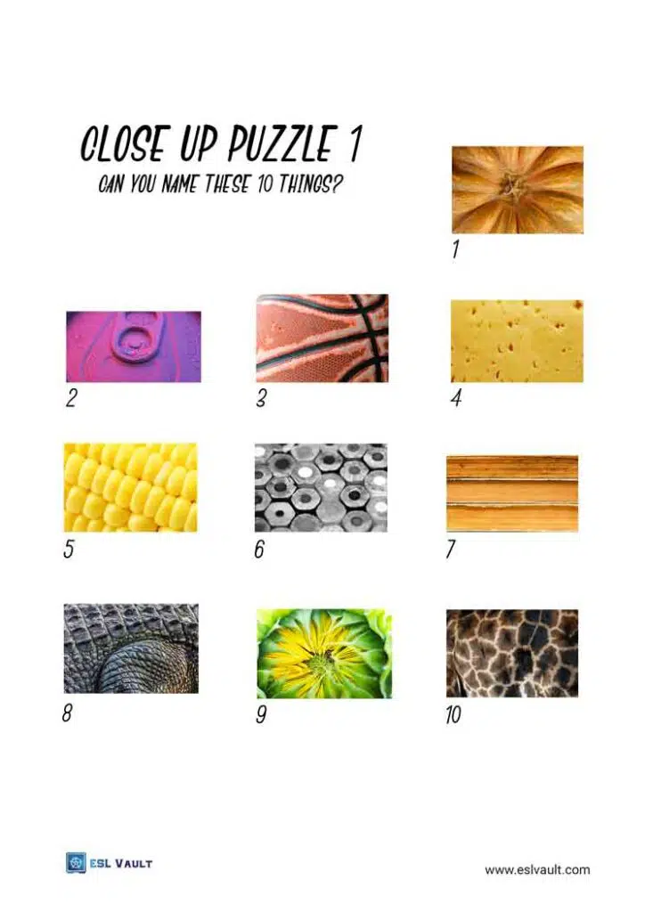printable puzzles and quizzes