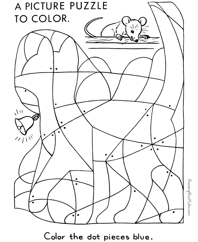 Picture Puzzles - Printable activities for kids 002