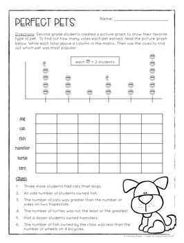 Math Logic Puzzles: 2nd grade Enrichment - [Digital &  Printable PDF]