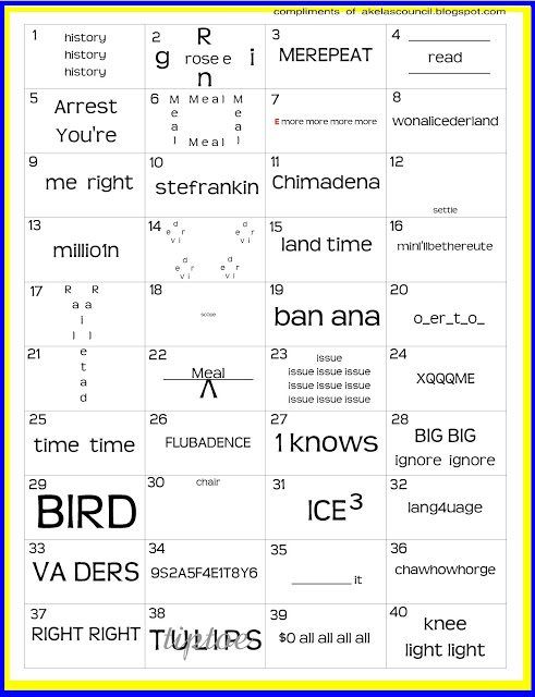 FREE Printable Brain Teaser Cards