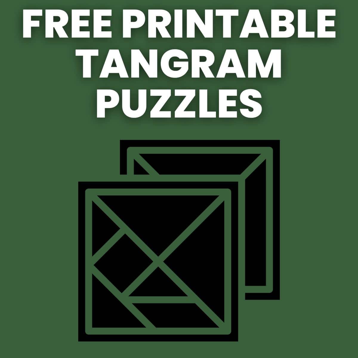 97 Free Tangram Puzzles Printable PDF Challenges Worksheets Library
