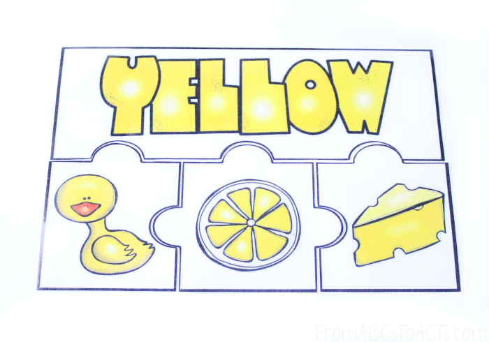 Color Puzzles - From ABCs to ACTs